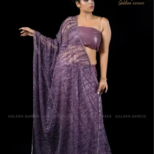 Crystal Designed saree