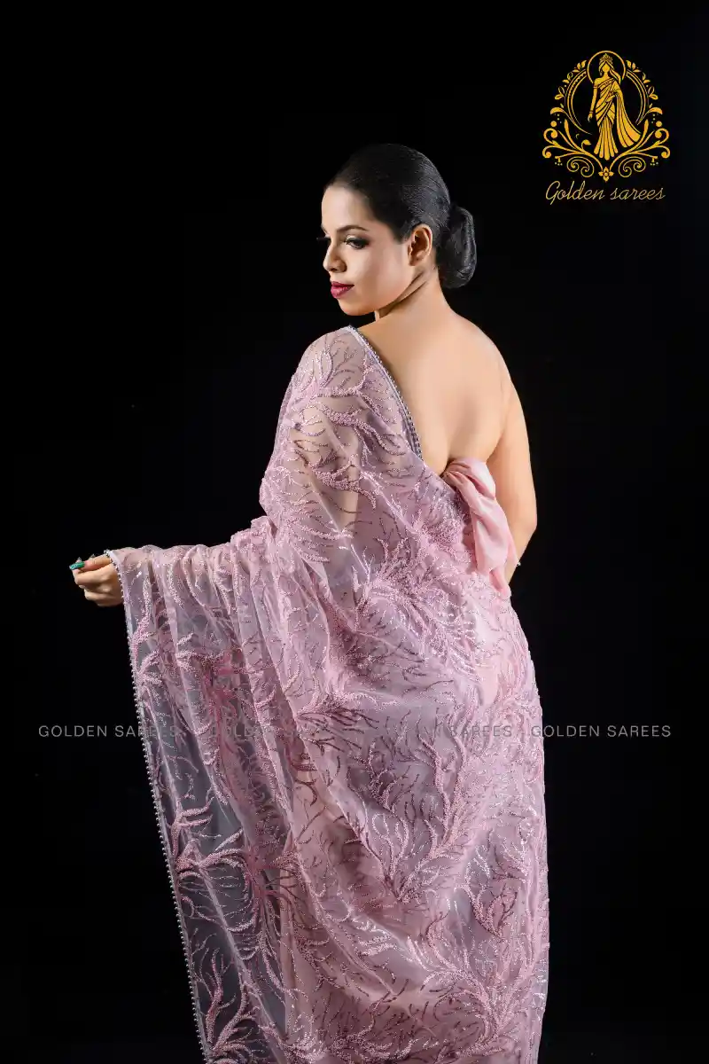 Crystal Designed saree - Image 58
