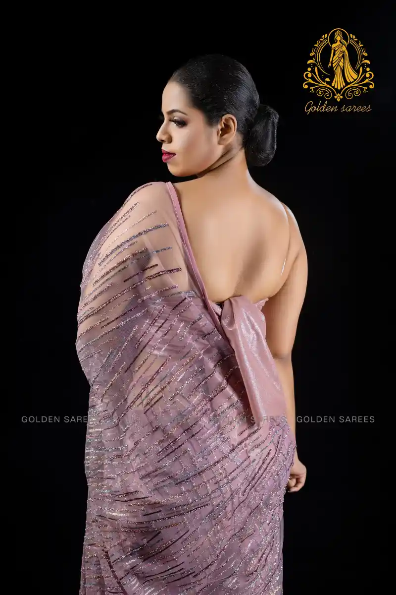 Crystal Designed saree - Image 16