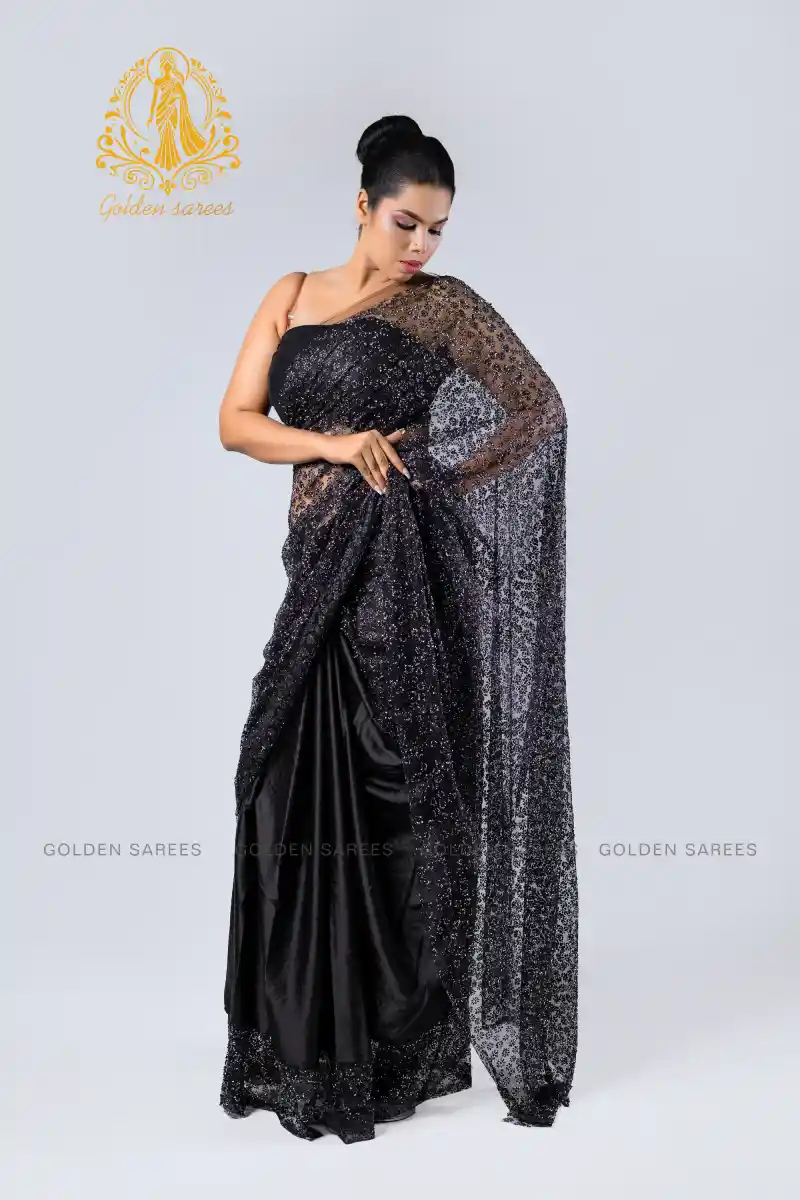 Crystal Designed saree - Image 25