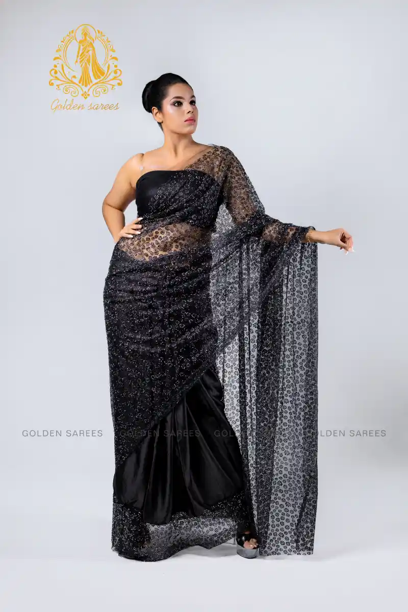 Crystal Designed saree - Image 26