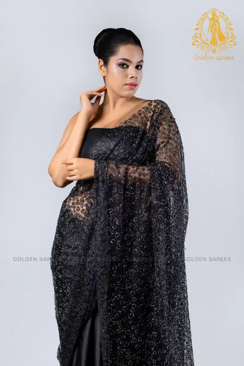 Crystal Designed saree - Image 27