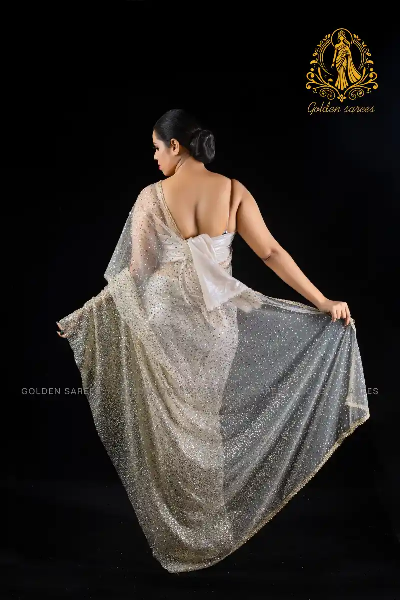 Crystal Designed saree - Image 64
