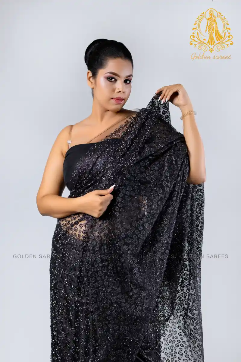 Crystal Designed saree - Image 28