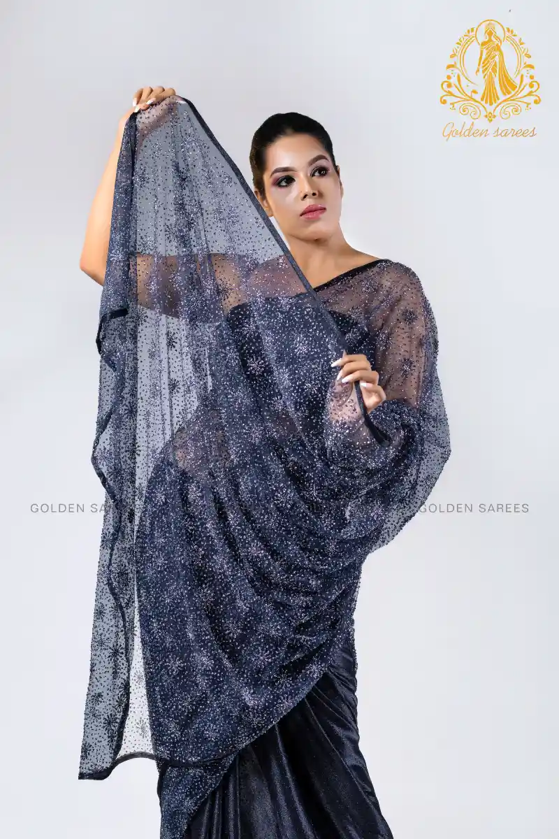 Crystal Designed saree - Image 30