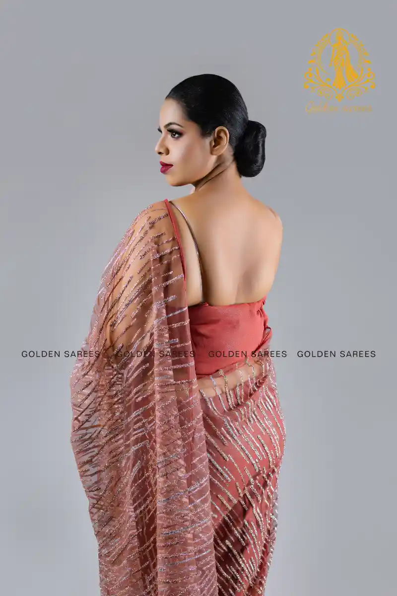 Crystal Designed saree - Image 34