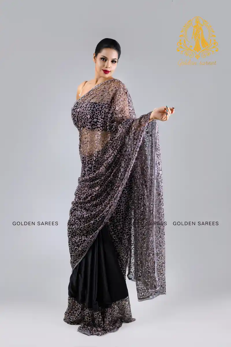 Crystal Designed saree - Image 41