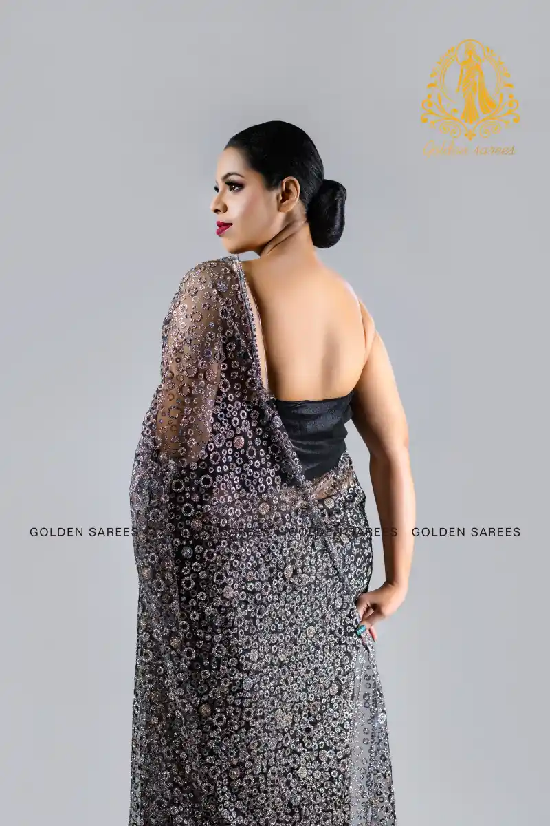 Crystal Designed saree - Image 42