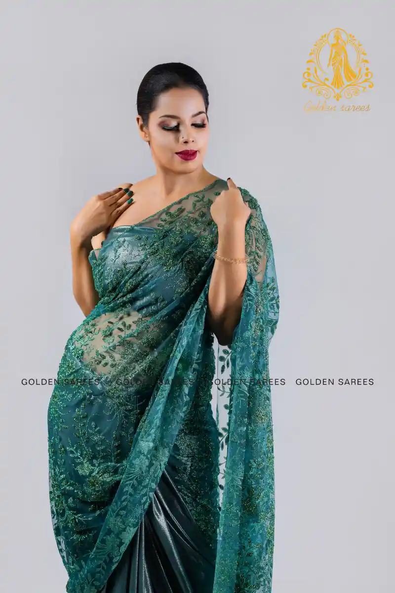 Crystal Designed saree - Image 53